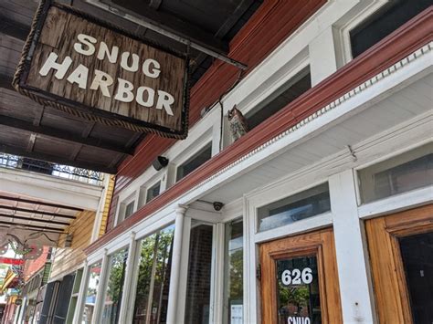 Snug harbor nola - For over 30 years, Snug Harbor has provided the best in live jazz &amp; great regional cooking at reasonable prices. Snug is located in three rooms of a renovated 1800's storefront located in the Faubourg Marigny, just outside the French Quarter. We have a dining room, a bar, and a music room.